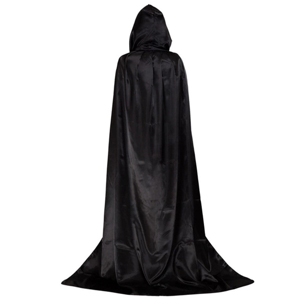 90-150cm Halloween Cloak Hooded Cape Halloween Christmas Cosplay Costume Devil Witch Vampire Cape Halloween Costumes Party Cloak