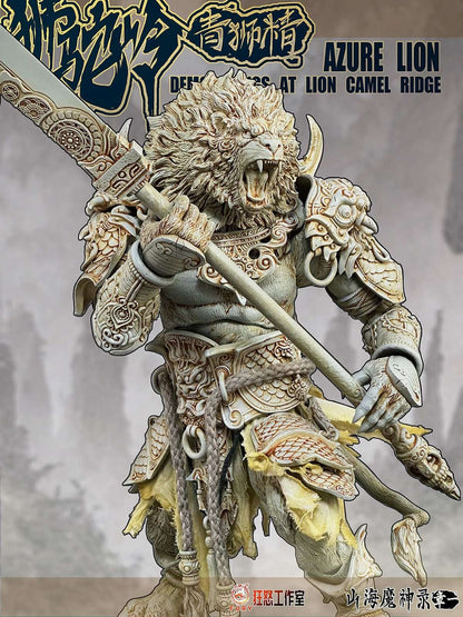 Fury Toys AZURE LION DEMON 1/12 KINGS AT LION CAMEL RIDGE Kit Boneco de Ação Versão Clássica Dourada Coleção Modelo Hobby Presentes