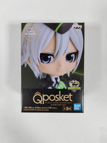 Genuine Bandai Q posket Series Disney Twisted Leona Jack Ruggie Wonderland Azul Ashengrotto Colecionáveis Brinquedos de Modelo Presente