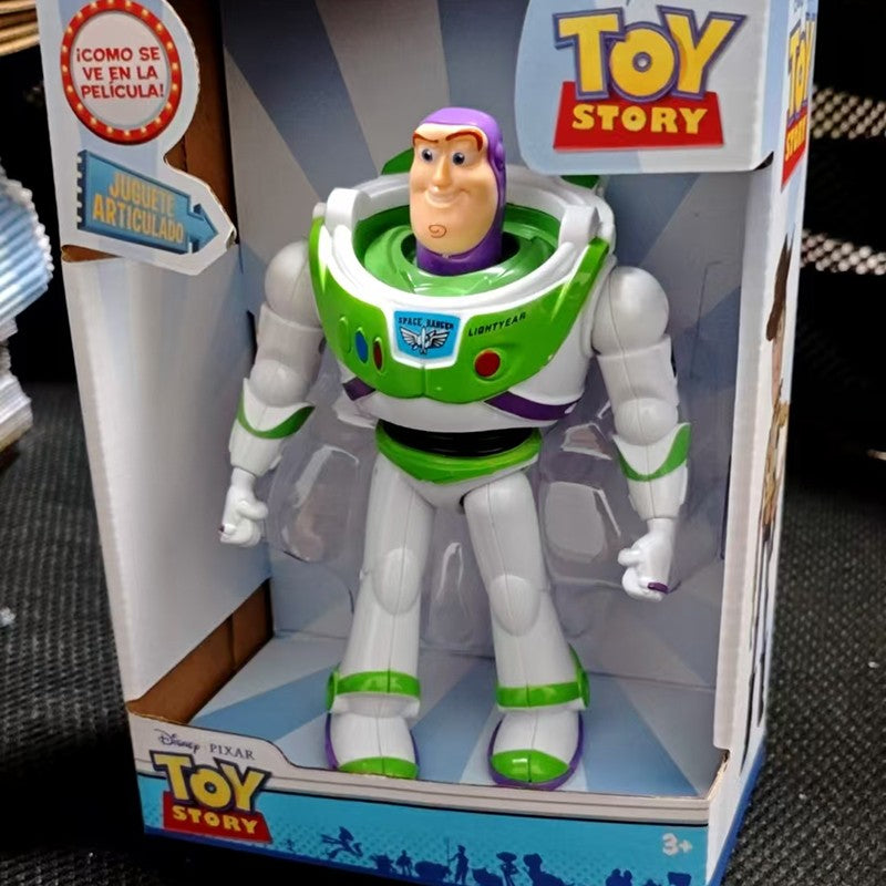QUENTE Disney Toy Story 3 Buzz Lightyear Woody Boneco Anime Modelo Estátua Ornamento Pingente Boneca de Ação Coleção Presente de Natal Infantil