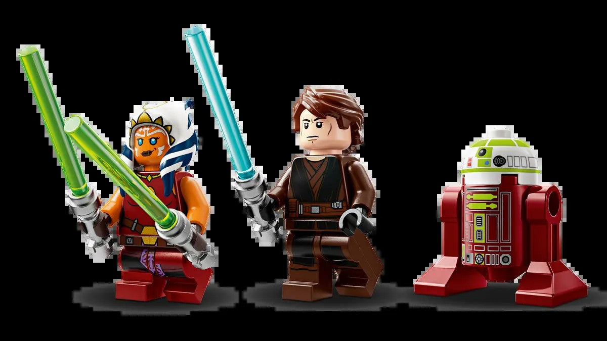 LEGO Star Wars 75401 Interceptador Jedi de Ahsoka, Brinquedo de Blocos de Montar para Crianças, Presente