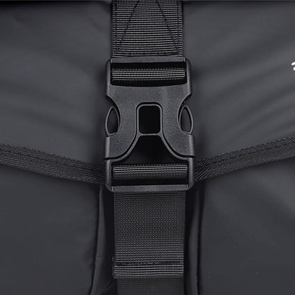 Men's Crossbody Bag Nylon Lightweight Chest Shoulder Bag with Zipper Pocket Waterproof Outdoor Travel Sport Messenger Bag