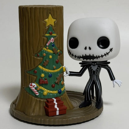 Anime O Estranho Mundo de Jack Q-Version Bonecos de Ação Halloween Jack Caveira Terror Bonecos de Ação Modelo de Enfeite Presentes