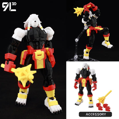 9L3D Impresso Invencível Menino Lucky13 Dummy13 Conquistar LEX Allen Super-heróis Anime Brinquedos Bonecos de Ação Modelo de Manequim Enfeites