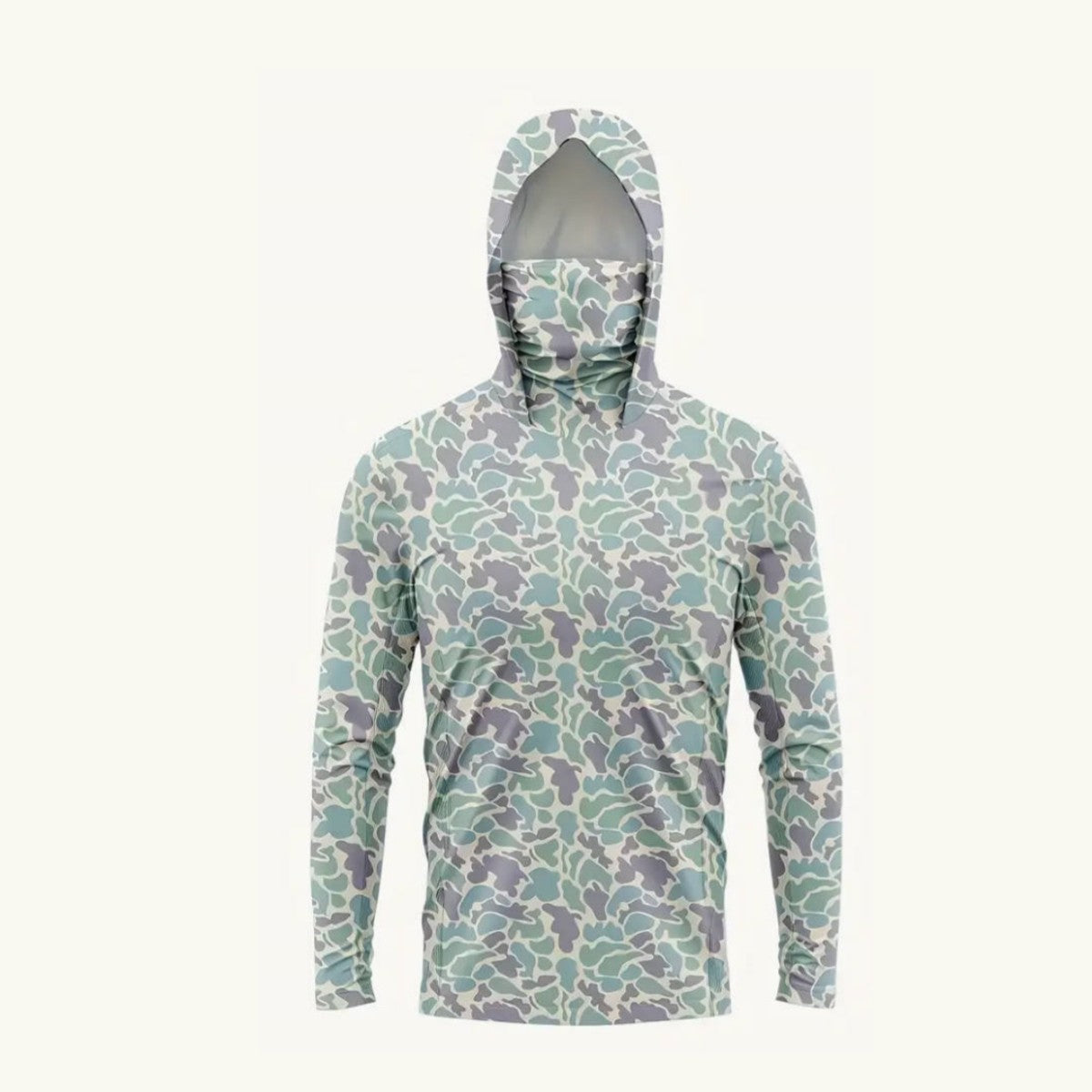 Roupas de Pesca Masculinas Camisa de Pesca com Capuz Manga Longa Camiseta de Pesca com Proteção UV