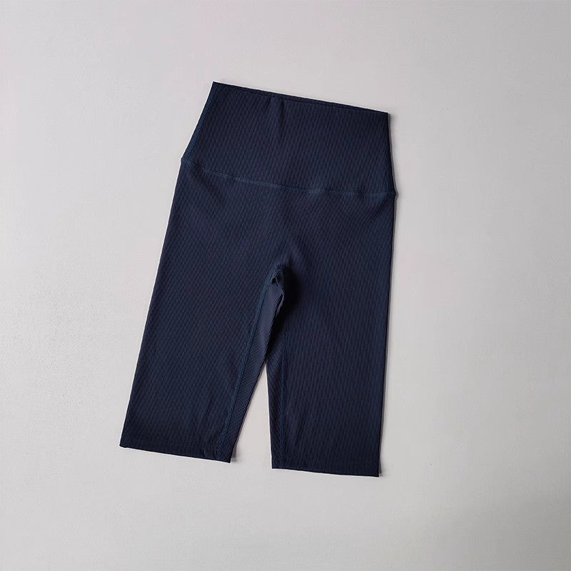 Women Shorts Sports For Women New Cycling Ribbed Jogging Fitness High Waist Push Up Gym Shorts Leggings  Yoga Shorts Short Pants