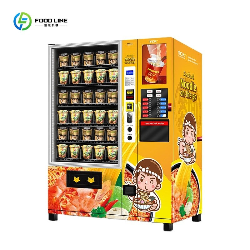 Vending Machine New Style Instant Ramen and Cup Noodle Vending.Machine With Hot Water