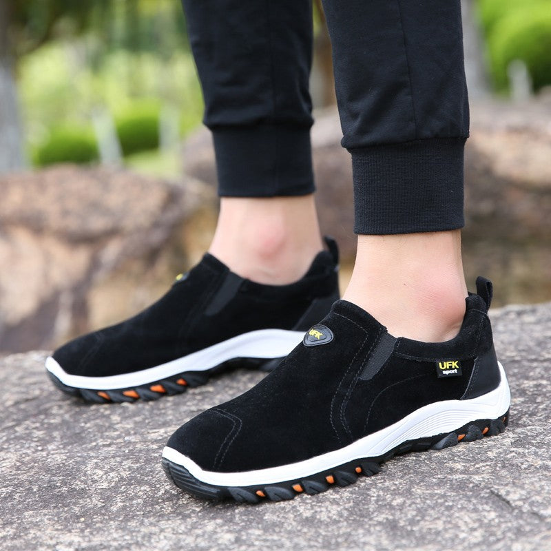 2023 Novo Tênis Masculino de Corrida, Caminhada, Camping e Esportes ao Ar Livre Antiderrapante, Mocassins, Tênis para Trilha Tamanhos Grandes 38-50