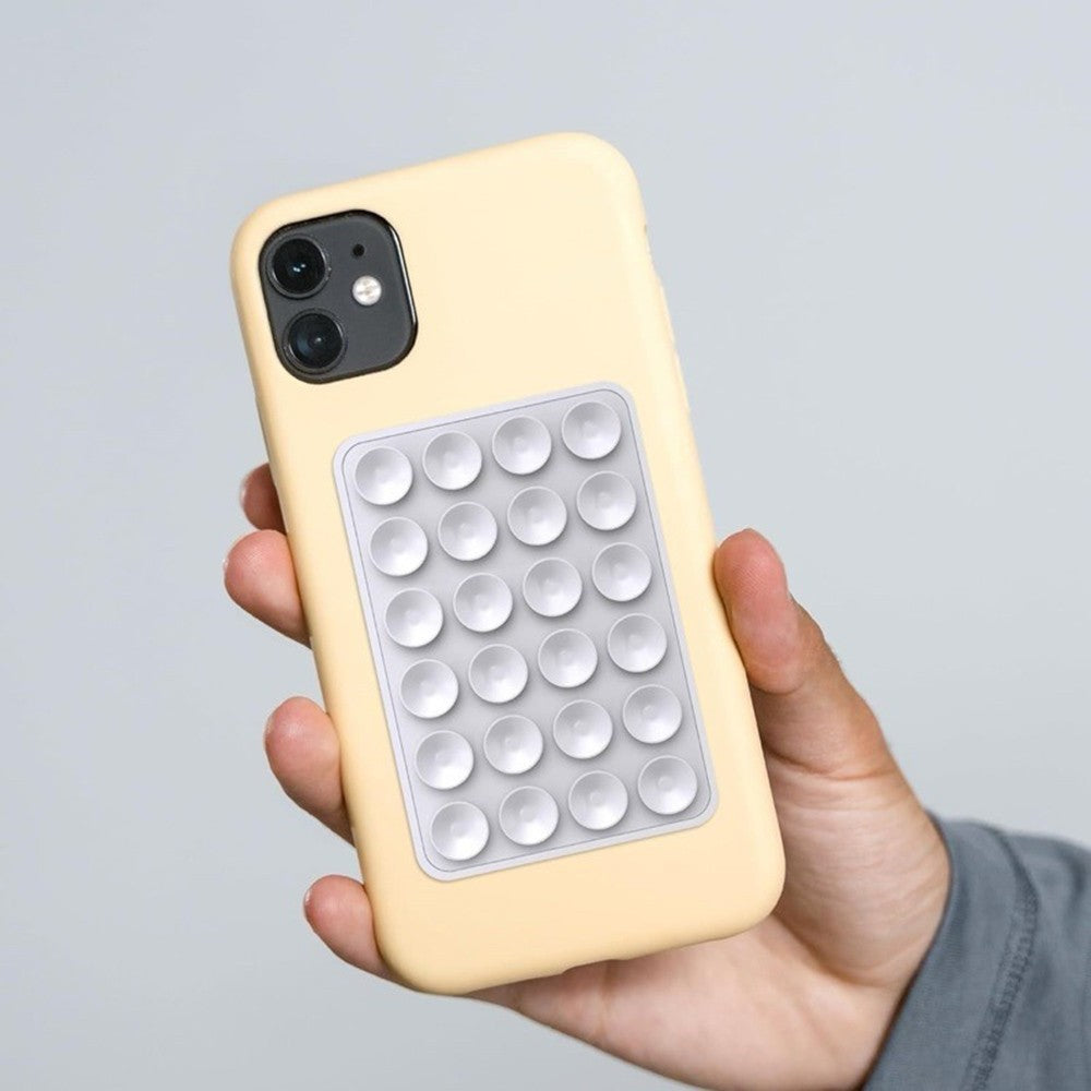 Candy Color Soft Silicone Suction Cup Suction Cups Mobile Phone Tablet Luggage Suction Cup Universal Charger Leather Case