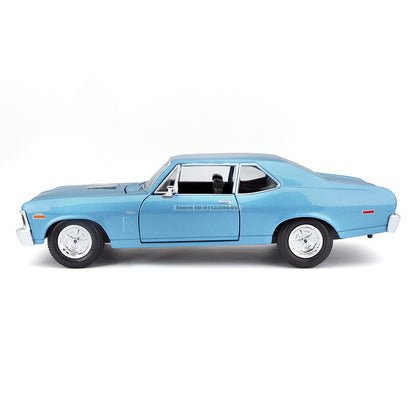 Maisto 1:24 1970 Chevrolet NOVA SS modelo de carro de liga fundido estático de precisão para coleção, presente, brinquedo, maré de jogo