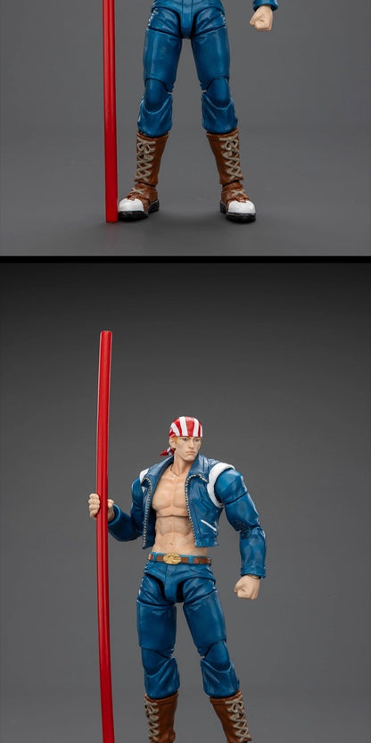 JOYTOY SNK KOF '98UM' 97 Special Team Ryuji Yamazaki Billy Kane Blue Mary 1/18 Bonecos de Ação Modelo Colecionável Brinquedo Presente para Menino