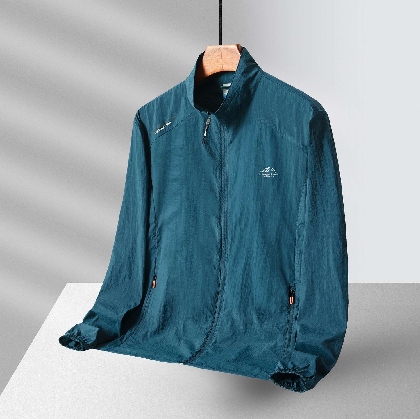Summer Men's Sun Protection Casual Windproof Water resistant Ultrathin Jacket
