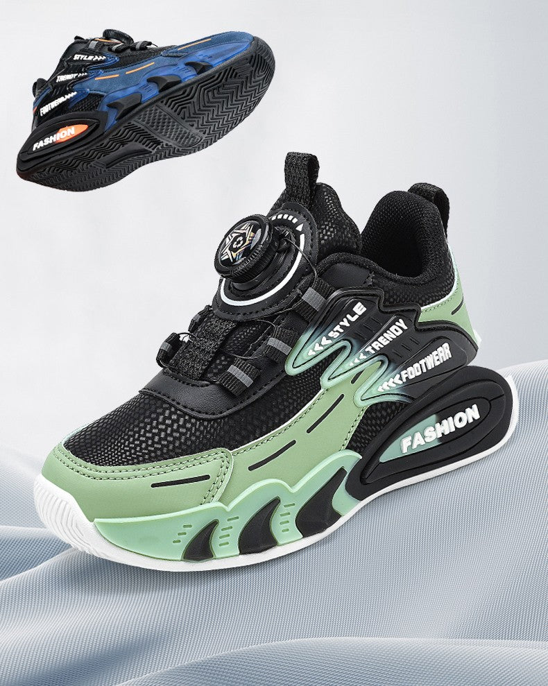 Leather Boys Kids Sneakers For Girls School Casua Outdoor Breathable Running Breathable Soft  Non-slip Children Shoes boacoisa