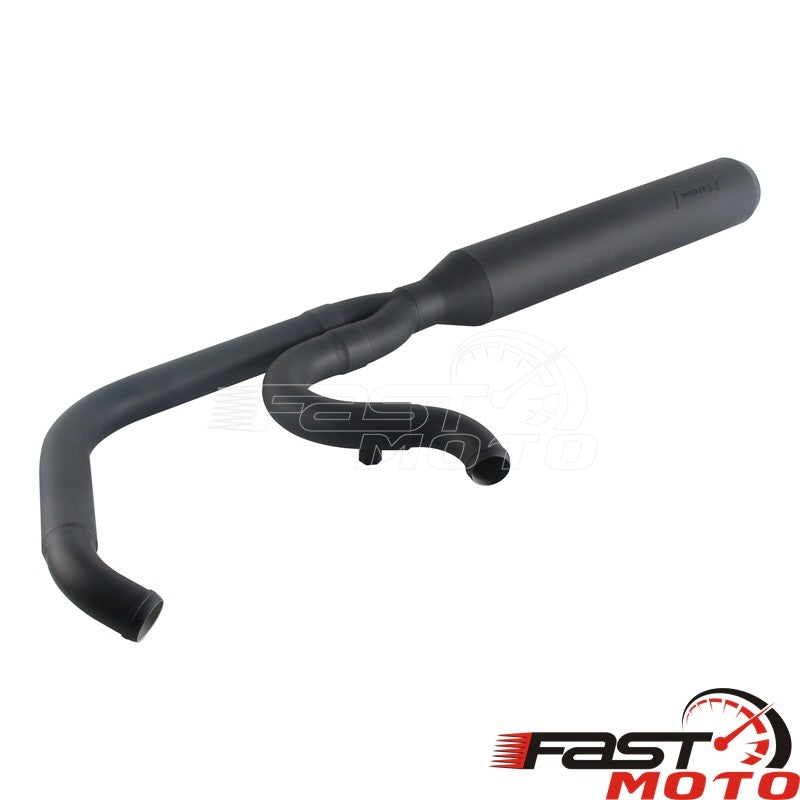 2-into-1 Motorcycle Exhaust System Muffler Pipe For Harley M8 Softail 2018-2026 FXST FXBB FXBBS FXFBS FXFB FLSL FLDE FXLR FXLRS