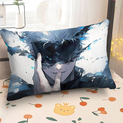 Jujutsu Kaisen peripheral pillow double side pillowcase Cartoon anime Itadori Yuji bedroom bed pillow Gojo Satoru soft pillow