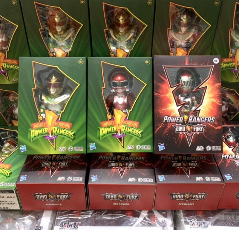 Power Rangers Action Q Lord Drakkon Action Q Mighty Morphin Red Ranger Boneco Articulado Brinquedo