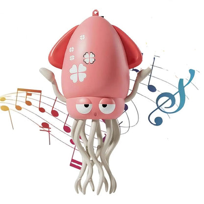 Brinquedo de Polvo Andador e Dançarino de Desenho Animado Brinquedos Educativos para a Primeira Infância com Luzes e Música Jogos para Bebês, Crianças, Meninos e Meninas