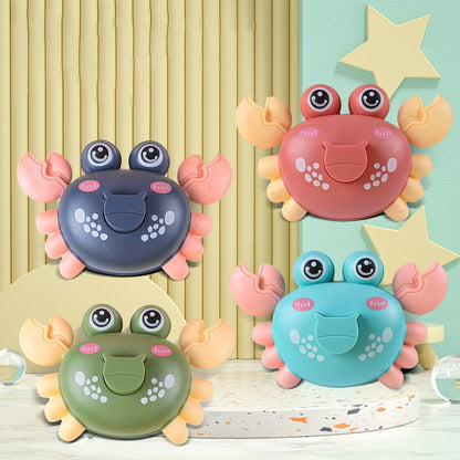Crab Toy for Babies Walking Dancing Creative Funny Cute Crawling Press Toys Educational Toddler Kids Birthday Christmas Gifts