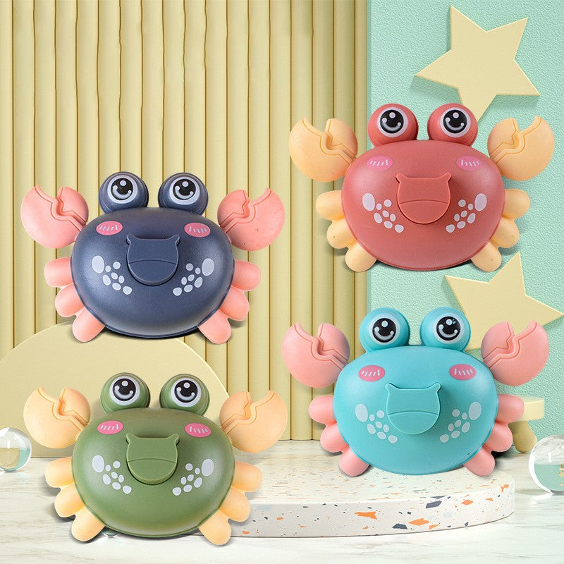Crab Toy for Babies Walking Dancing Creative Funny Cute Crawling Press Toys Educational Toddler Kids Birthday Christmas Gifts