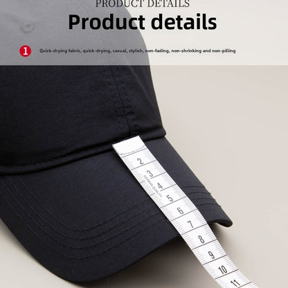 Summer Lightweight Quick Drying Baseball Cap Man  Plus Hat Male Outdoor Sport Oversized Men's Navy Baseball Cap for Big Heads