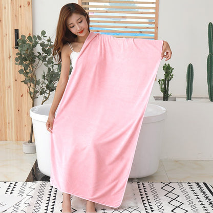 180x200cm Super thick Microfiber Bath Towels – Super Absorbent, Soft, Fast Drying and Oversized Bath Lines Multip Grey towel