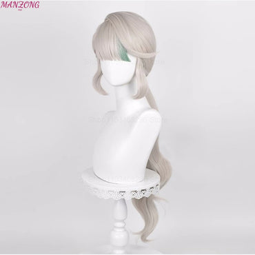 Lynette Cosplay Wig Impact Fontaine Cosplay Wig Anime Heat Resistant Synthetic Wigs + Wig Cap