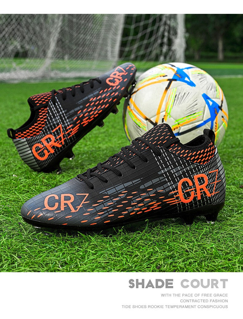 2025 New Men Soccer Shoes Unisex Drop Shipping Football Boots Breathable Sports Cleats Professional Outdoor Ultralight Non-slip