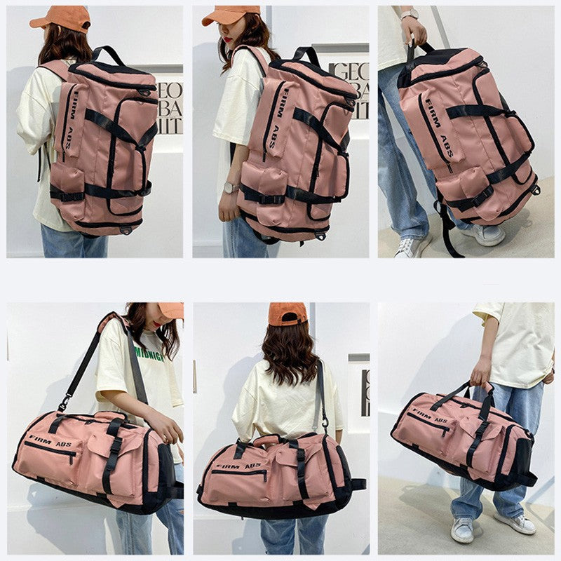 Gym Bags For Men Backpack Women Large Capacity Sports Duffle Traveling Bag With Shoes Compartment Sac De Yoga Sport Dropshipping