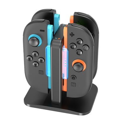 4-In-1 Charger Station For Switch 2 Joy Con Accessories Switch2 Joycon Controller Stand Fast Charging Dock
