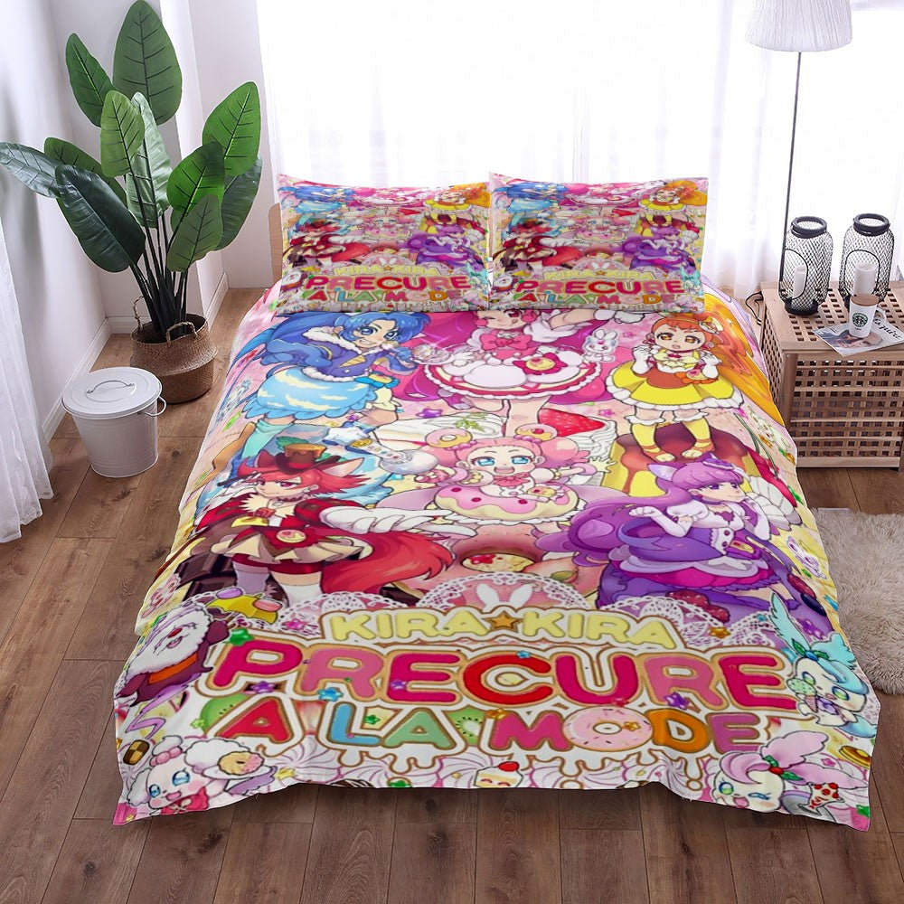 Albator Duvet Cover Set without sheet King Queen Double Full Twin Single Size Bed Linen Set