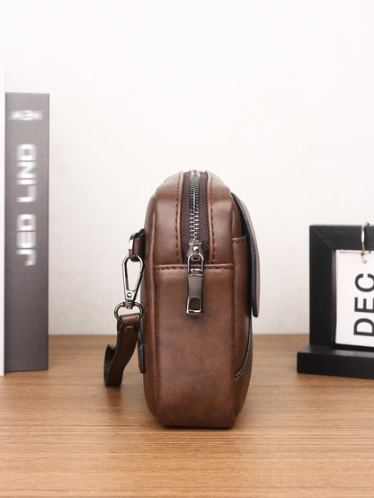 Minimalist Retro Handbag Fashion Business Casual Portable Large Capacity Multifunctional Wristlet Clutch Bag Cell Phone Bag