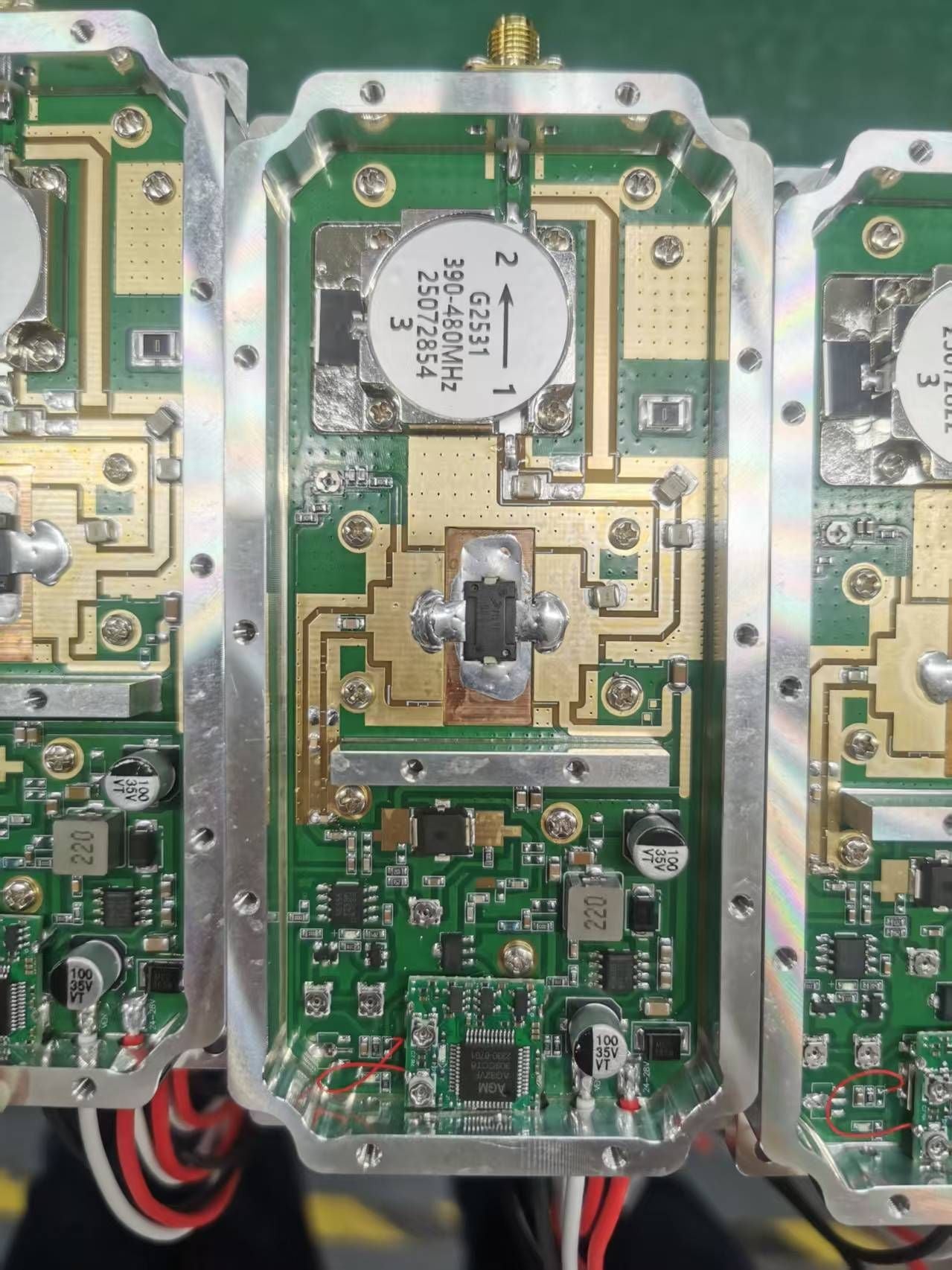 With a circulation module 50W 900-1100MHZ 2400-2500MHZ 5800-6000MHZ 6000-6300MHZ 100-200MHZ