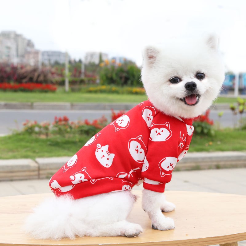 Casaco com capuz para cães pequenos, roupas quentes de inverno para animais de estimação para Bulldog Chihuahua Shih Tzu Moletom para Cães e Gatos