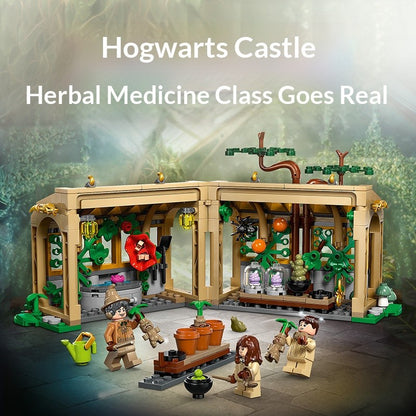 Blocos de montar Lego Castelo de Hogwarts 76445 Fênix de Dumbledore 76448 brinquedos infantis de montar presentes de Natal