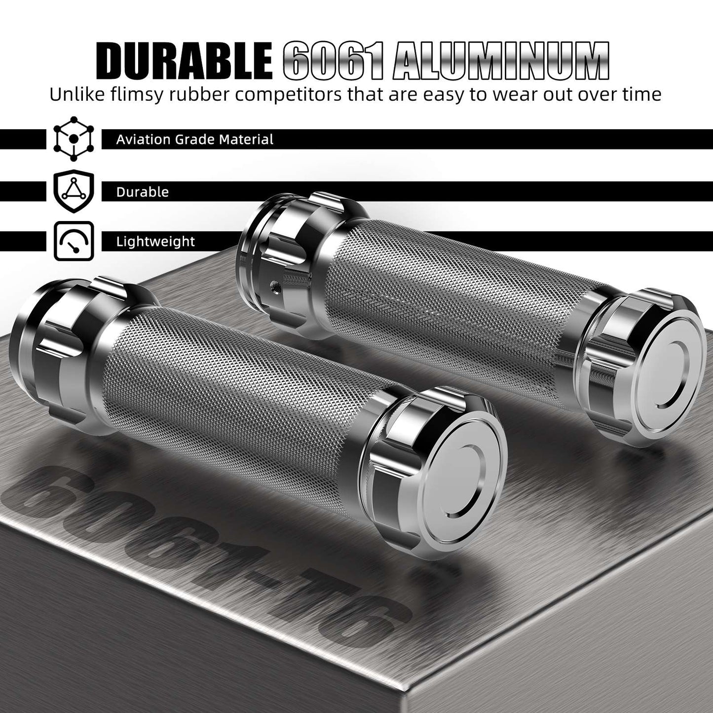 Handlebar Hand Grips For Harley Road King FLHR Road Glide FLTRX Street Glide FLHX Fat Boy 114 FLFBS Low RiderST Heritage Classic