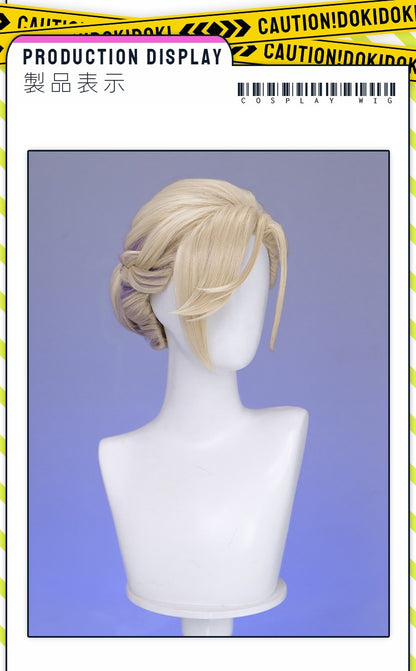 ?Ready for Ship?Idia Malleus Leona Vil Crowley Wig Game Cosplay DokiDoki Men 120cm Long Hair Fiber Idia Halloween  Free Wig Cap