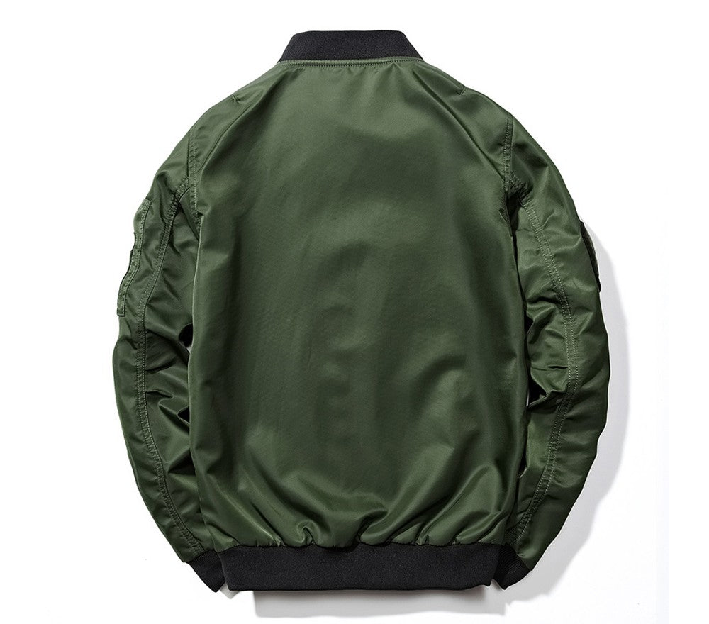 DIMUSI Men's Bomber Jackets Casual Male Outwear Windbreaker Coats Fashion Hip Hop Men Sports Pilot Baseball Jackets Clothing