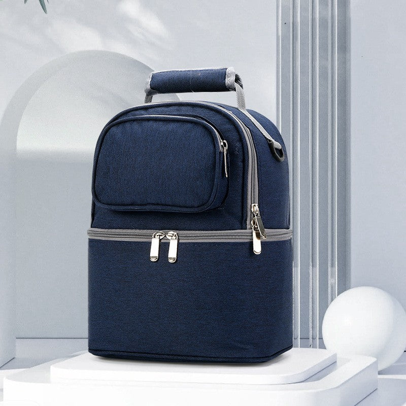Mommy Bag Milk Storage Breast Pump Maternity Cooler Double Layer Insulation Fresh Keeping Baby Food Backpack Feeding Bottle NEW