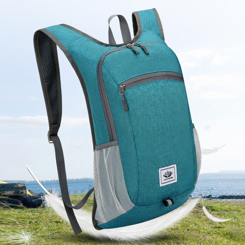 Mochila Dobrável para Acampamento Caminhada Ultraleve Dobrável Bolsa de Viagem Dia a Dia Mochila Esportiva para Montanhismo ao Ar Livre para Homens Mulheres