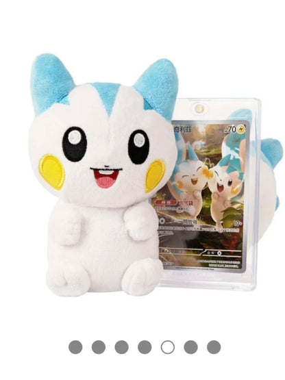 In Stock Pokemon PTCG Nuzzle Plush&Card Display Gift Box Booster Packs Magnetic Stuffed Toy Trading Card Game Collectible Doll