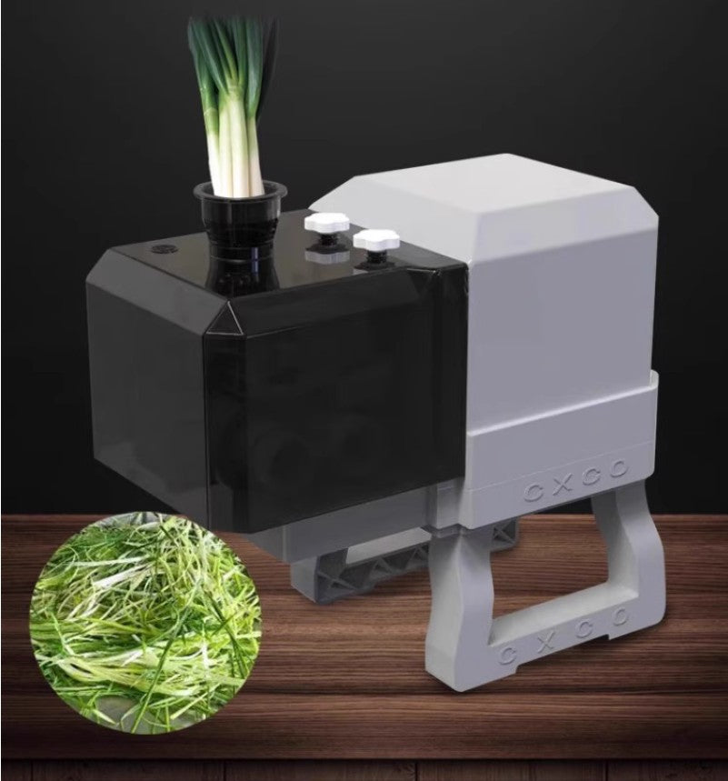 Fatiador Comercial de Cebolinha 2,3mm Máquina Elétrica para Cortar Cebolinha e Tiras de Gengibre Ferramenta de Cozinha para Restaurante Eletrodoméstico