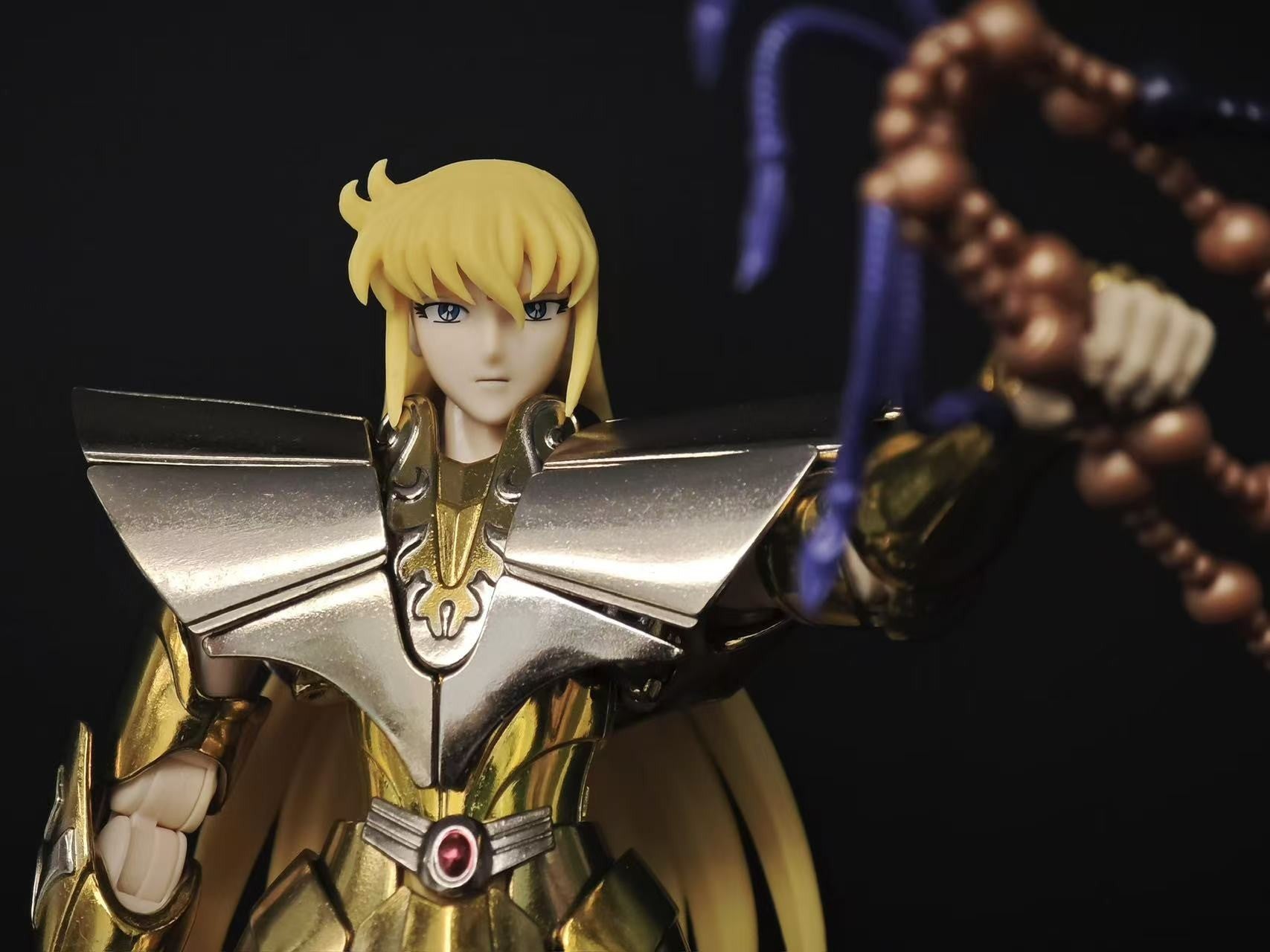 In Stock Reissue CS Chuanshen Saint Seiya Virgo Shaka Normal Color Saint Cloth Myth EX Anime Action Figure Collectible Model Toy
