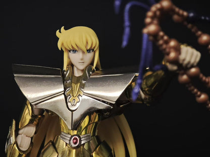 In Stock Reissue CS Chuanshen Saint Seiya Virgo Shaka Normal Color Saint Cloth Myth EX Anime Action Figure Collectible Model Toy