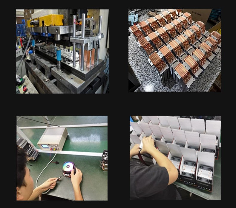 CPU Efficient Cooler Fan 90mm 4pin/PWM PC Tower Type Radiator 2/4/6 Heat Pipe install LGA2011 x79 x99 115x 1200 1700 AMD am3 AM4