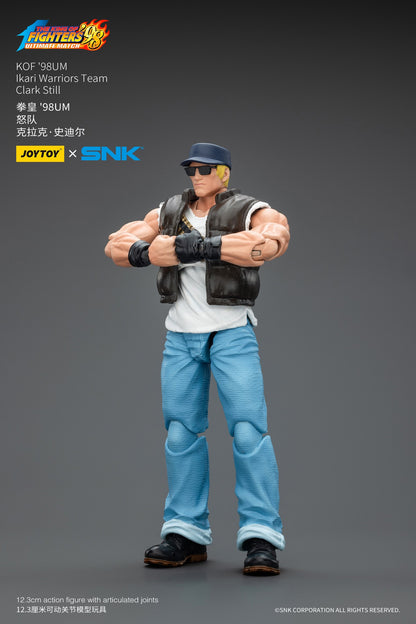 [Pré-venda] 1/18 JOYTOY Boneco de Ação SNK KOF'98UM Ikari Warriors Equipe Anime Modelo de Brinquedo