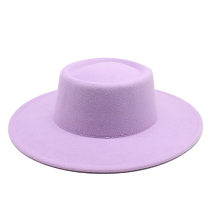 Chapéus Fedora Masculino Feminino Aba Larga 8.5CM Lã Feltro Chapéus Jazz Estilo Britânico 2023 Chapéu Panamá Formal Social