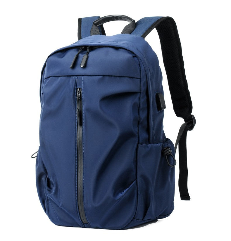 Casual Backpack Men's Travel Trendy College Student Schoolbag Fashion Korean Version Travel Bag