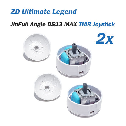 ZD Ultimate Legend Game Controller Replaceable Joystick Module Removable K-Silver JS13 PRO GinFull Angle TMR Joystick DS13 MAX