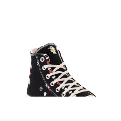 Converse Chuck Taylor All Star Hi Friends For Life Women's Skateboarding Shoes, Light Weight, Casual Sneakers, Black