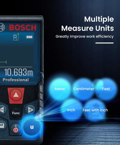 Medidor de Distância a Laser Bosch Trena a Laser Medidor a Laser Profissional Medidor de Distância Ótico Preciso 30-50m Equipamento de Pesquisa